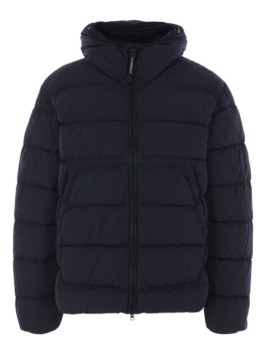 Chrome-R Hooded Down Jacket