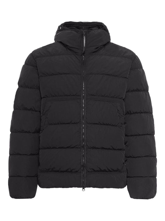 Chrome-R Hooded Down Jacket