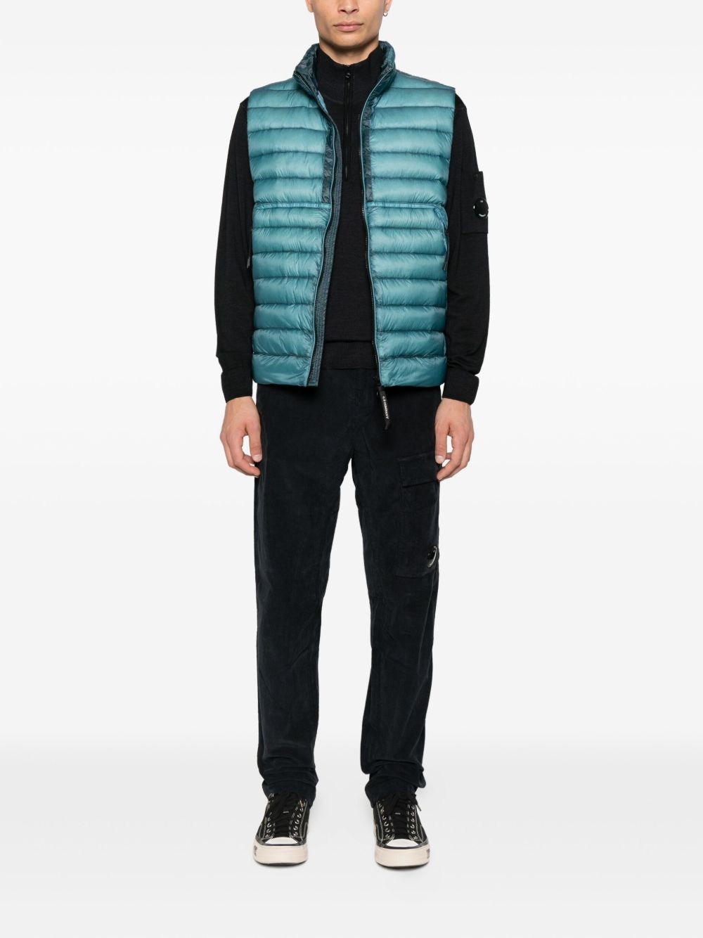 C.P.Company Trousers - Blue and green | 80cd64fdb628cfbced406645095ad8b3e926048d