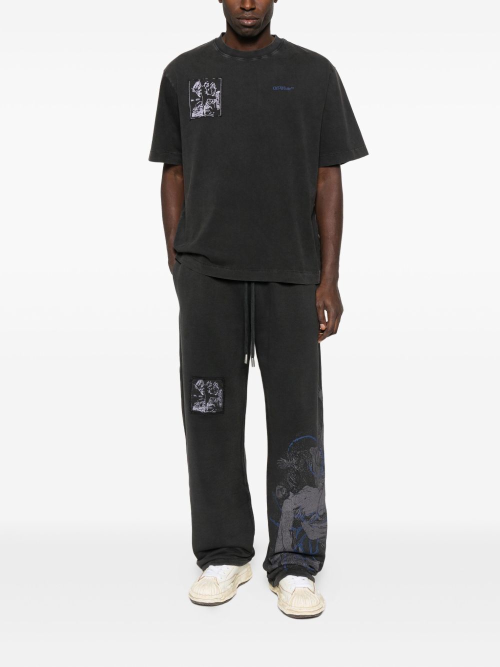 Off White Trousers - Blacks and greys | 6a8720800c34073eb920c1d2dd9a4c9893cf73b2