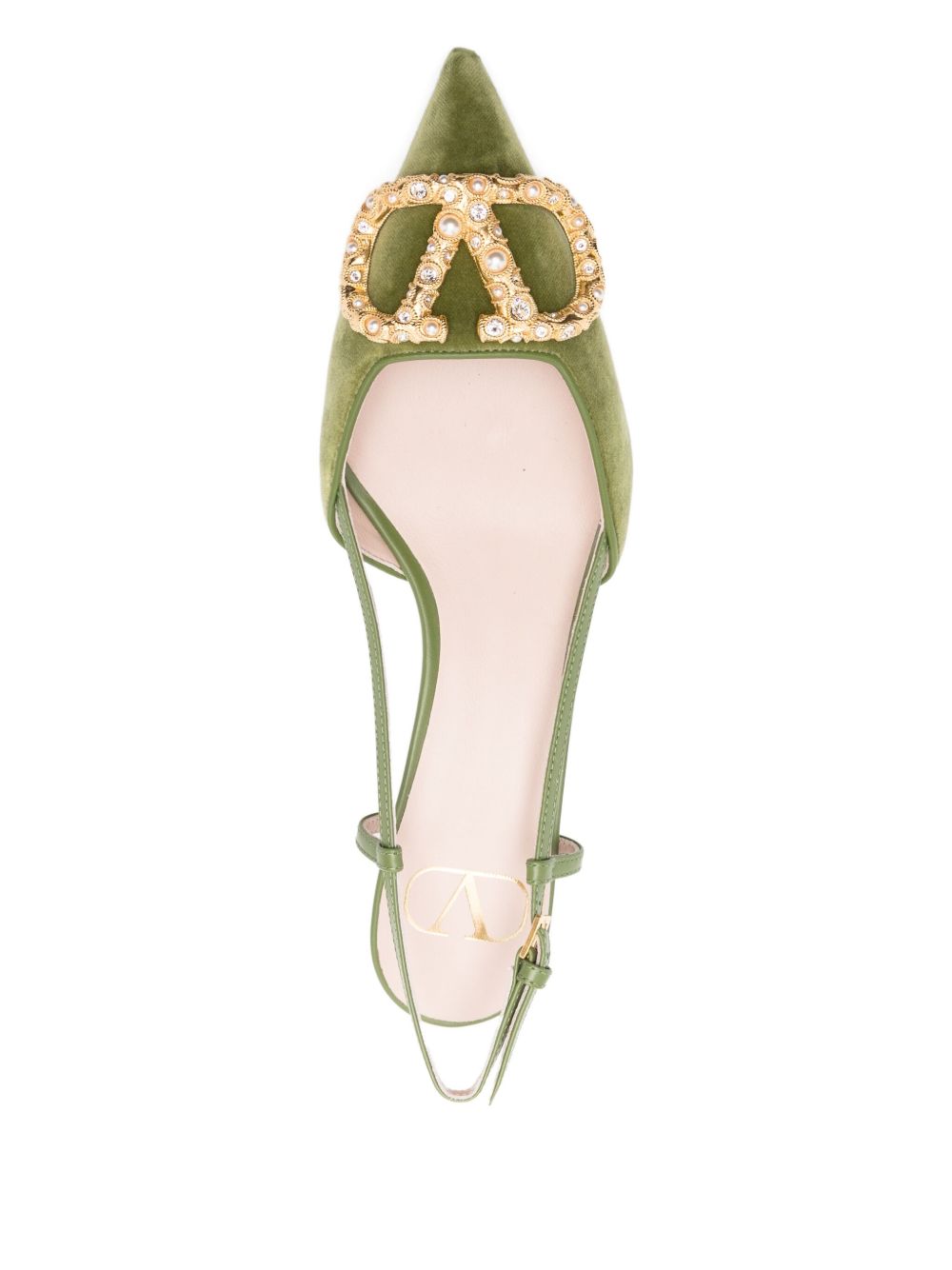 Valentino Garavani With Heel - Blue and green | d64a37e5f411f50031a228a34c64e42253a55dbb
