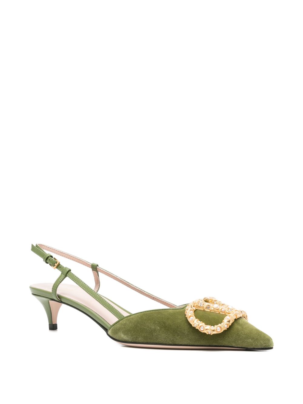 Valentino Garavani With Heel - Blue and green | f604e69a91846fc20209aafc333076799b624538