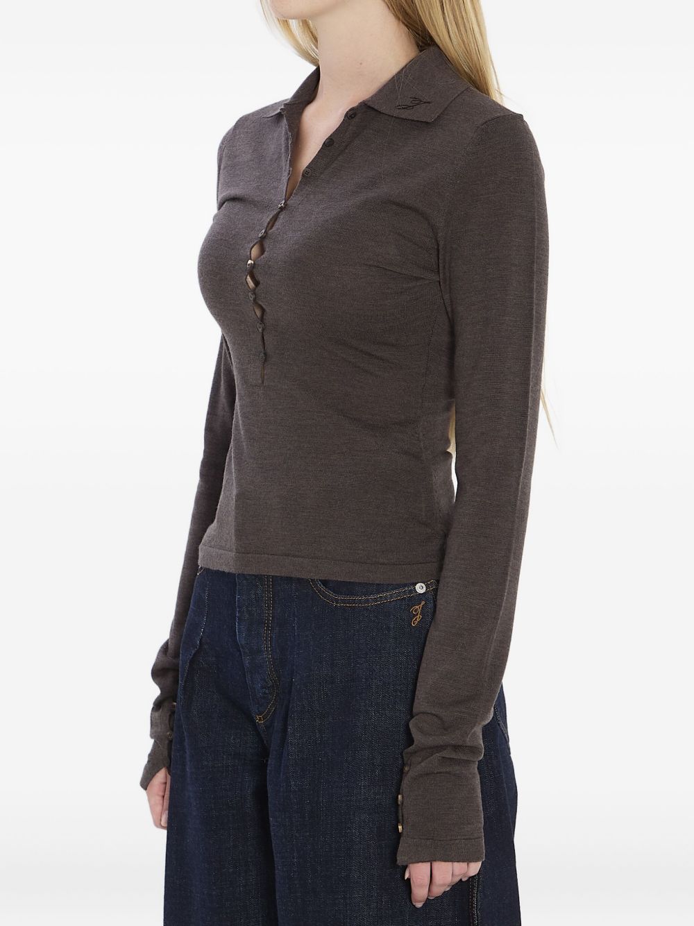 Jacquemus T-shirts and Polos - Brown | f7068d50b33374cbfbed32b5b106b4511fd9d3c6