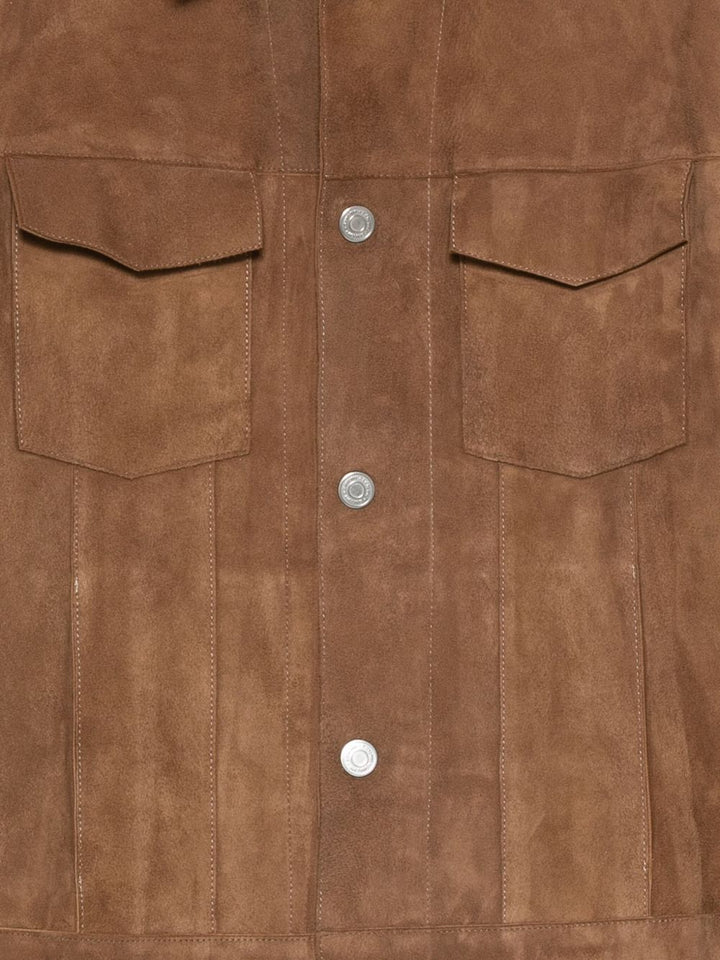 Ami Paris Jackets - Brown | fb0bdcab5687138711e1ab85b7c07daa58fd1a48