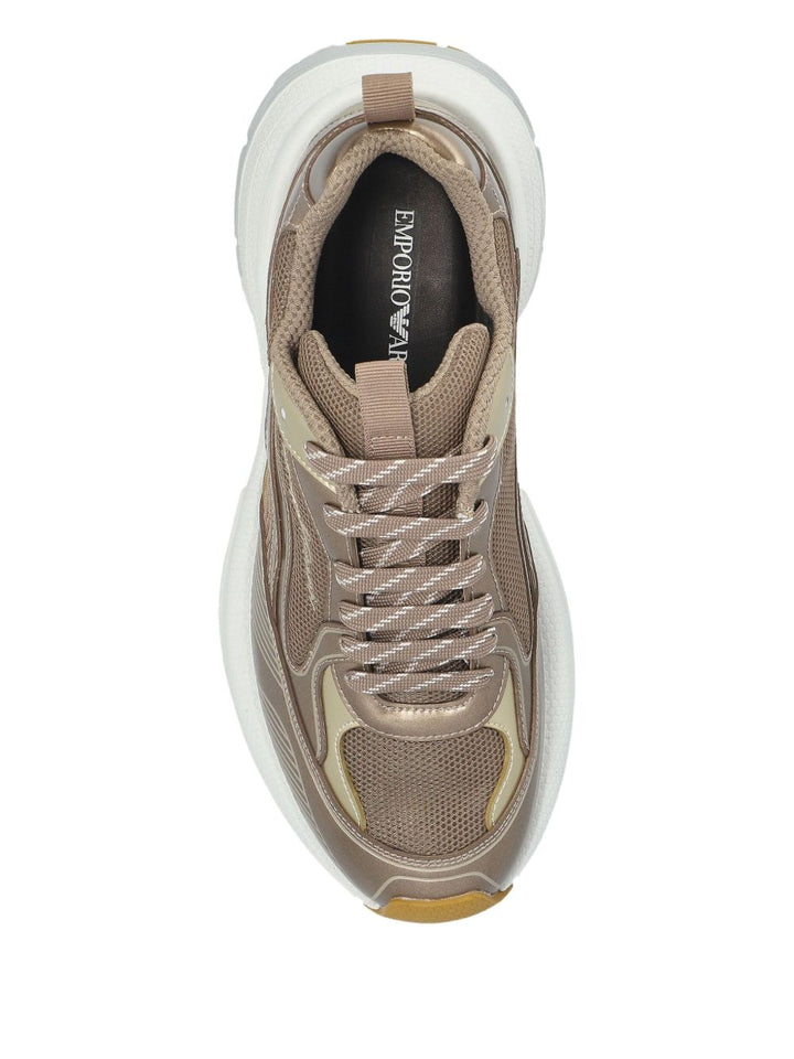 Emporio Armani Exclusive Sneakers - Brown | 9e8e185a4d4bda28b2bdcb79d82c85f45e732874