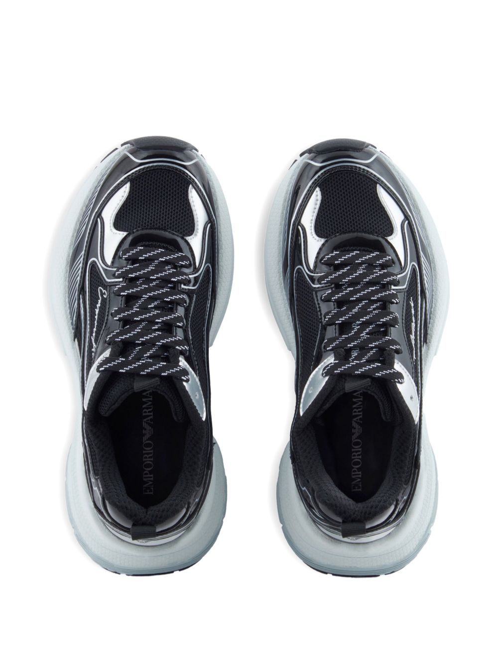 Emporio Armani Exclusive Sneakers - Blacks and greys | 2e86e91d1ee5b8d78f61c936cc0571035b897c91