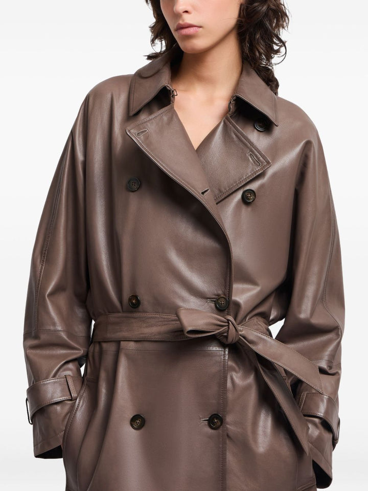 Emporio Armani Coats - Brown | 81e52bbdcc9a265d7fac547b2a5e0e37a5c9d0cc