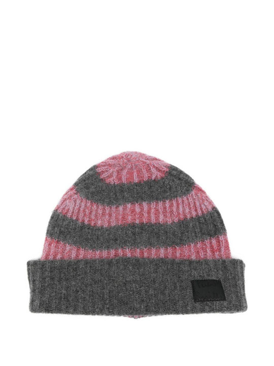 Wool Striped Beanie