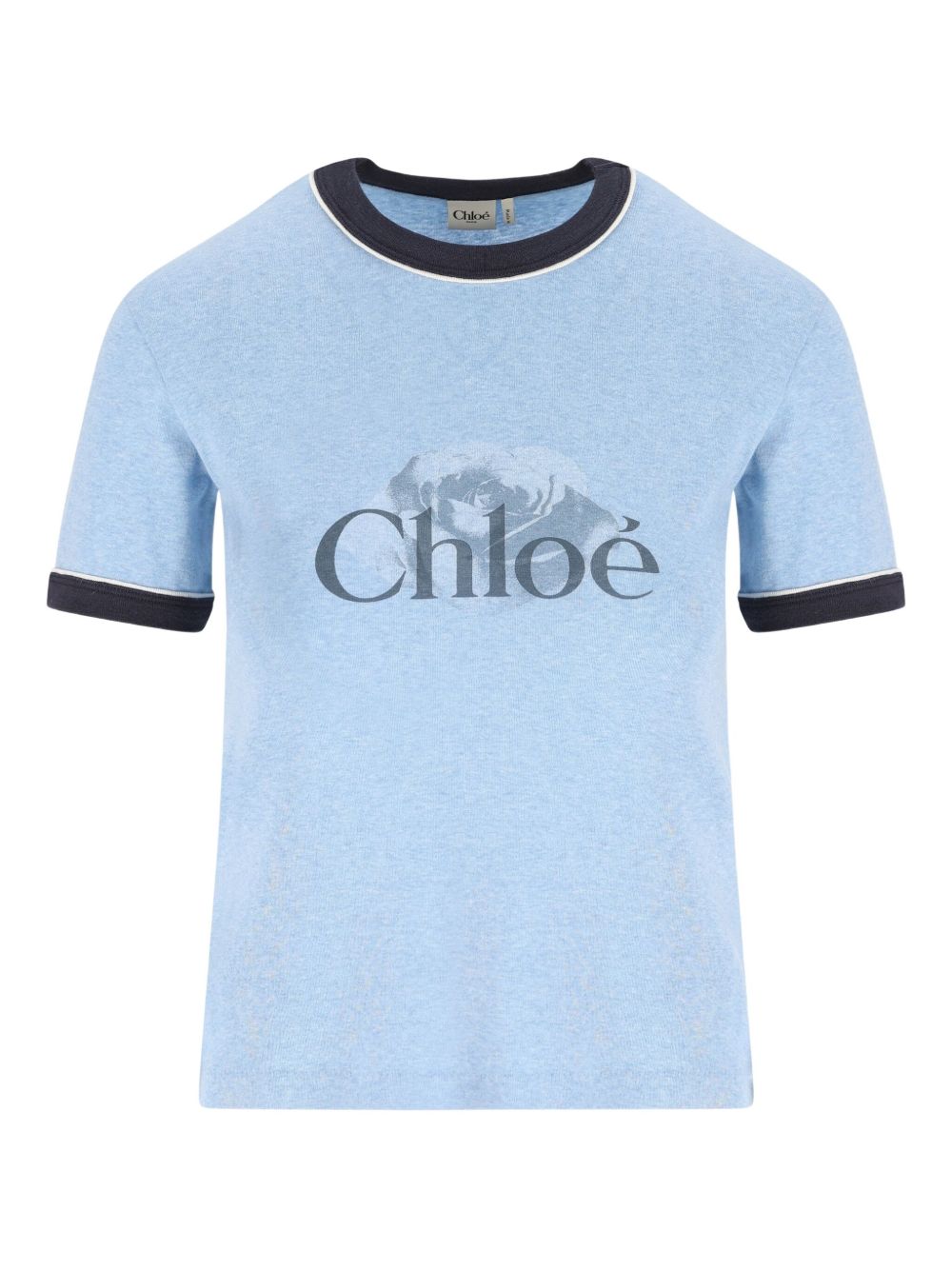Chloè T-shirts and Polos - Blue and green | 195039ad0a4e22c33b478b2653b3efe0bf0ff7ec