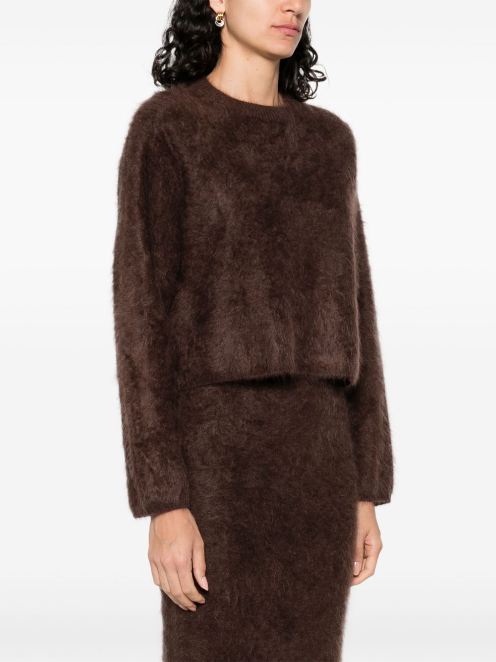 Soft Goat Sweaters - Brown | 2ce313c773988205ca7cae6ae124f1fe81ab12d2