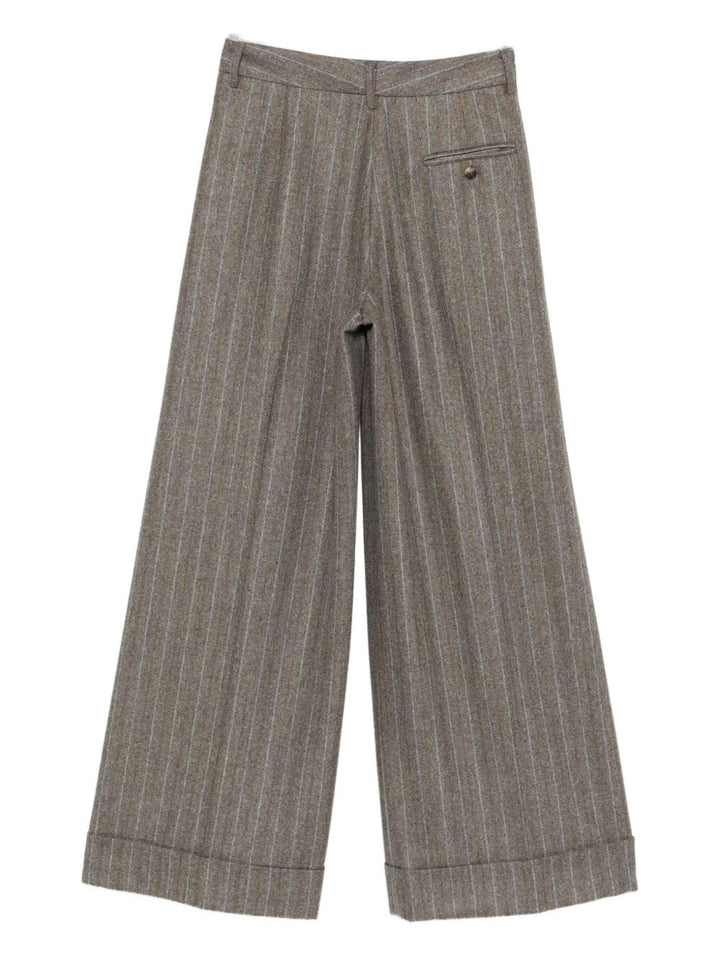 Alberto Biani Trousers - Brown | 679ffb23d8e51e73657210ea402c8626e213f83e