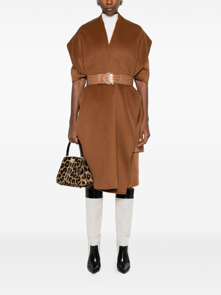 Elisabetta Franchi Coats - Brown | 27196c61044c2b8a8cf65f821b52b7e81df78e52