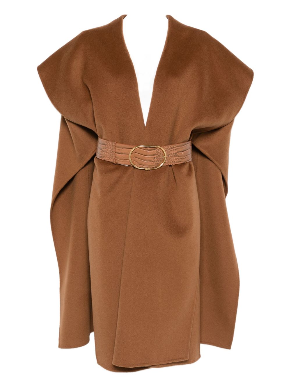 Elisabetta Franchi Coats - Brown | 3ac6d8fbad6007c364caa62dd5c82c3890978df1