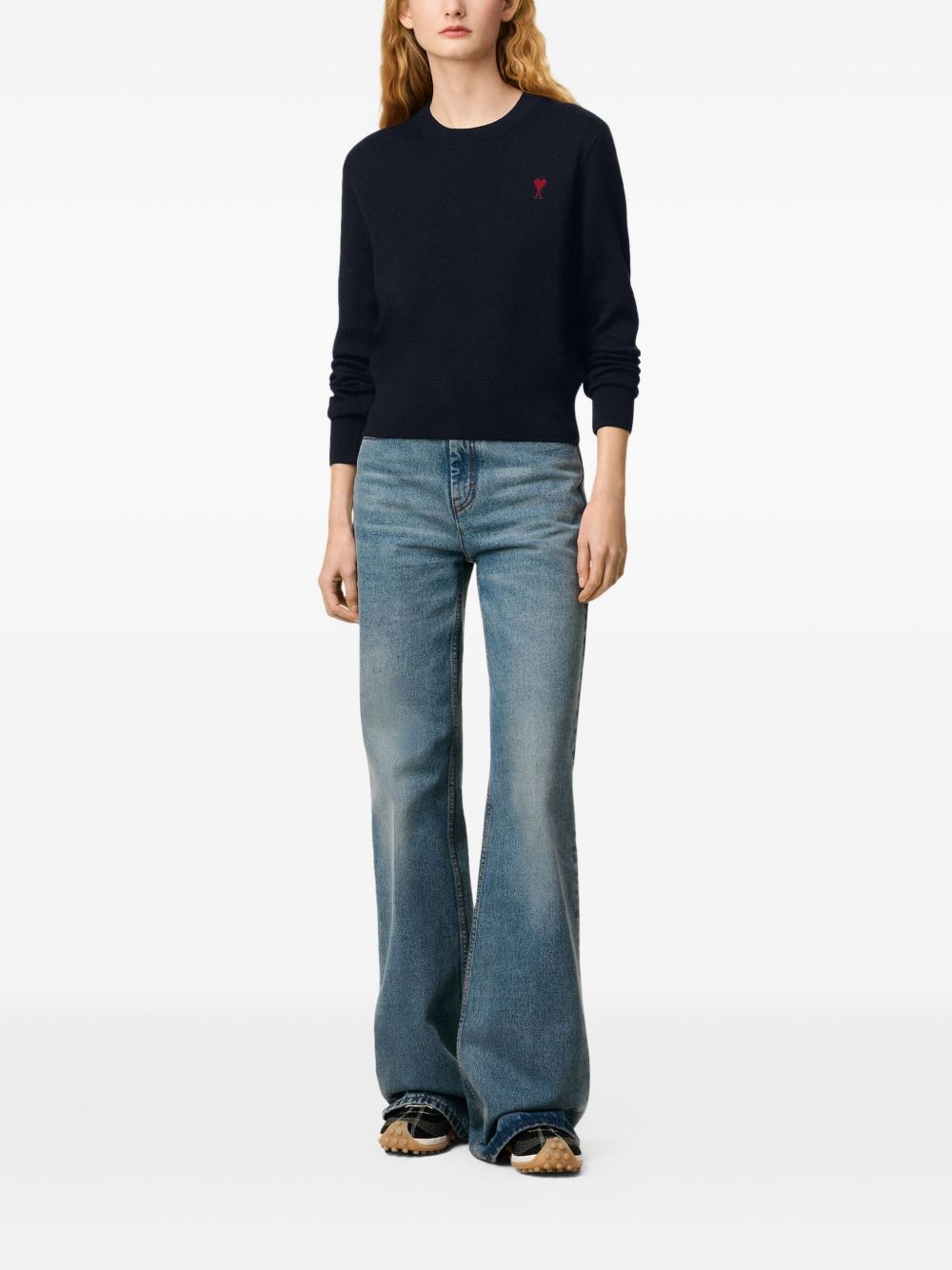 Ami Paris Sweaters - Blue and green | c26f6d1440f1fe958bbc13b9d3577ecdef1c0152