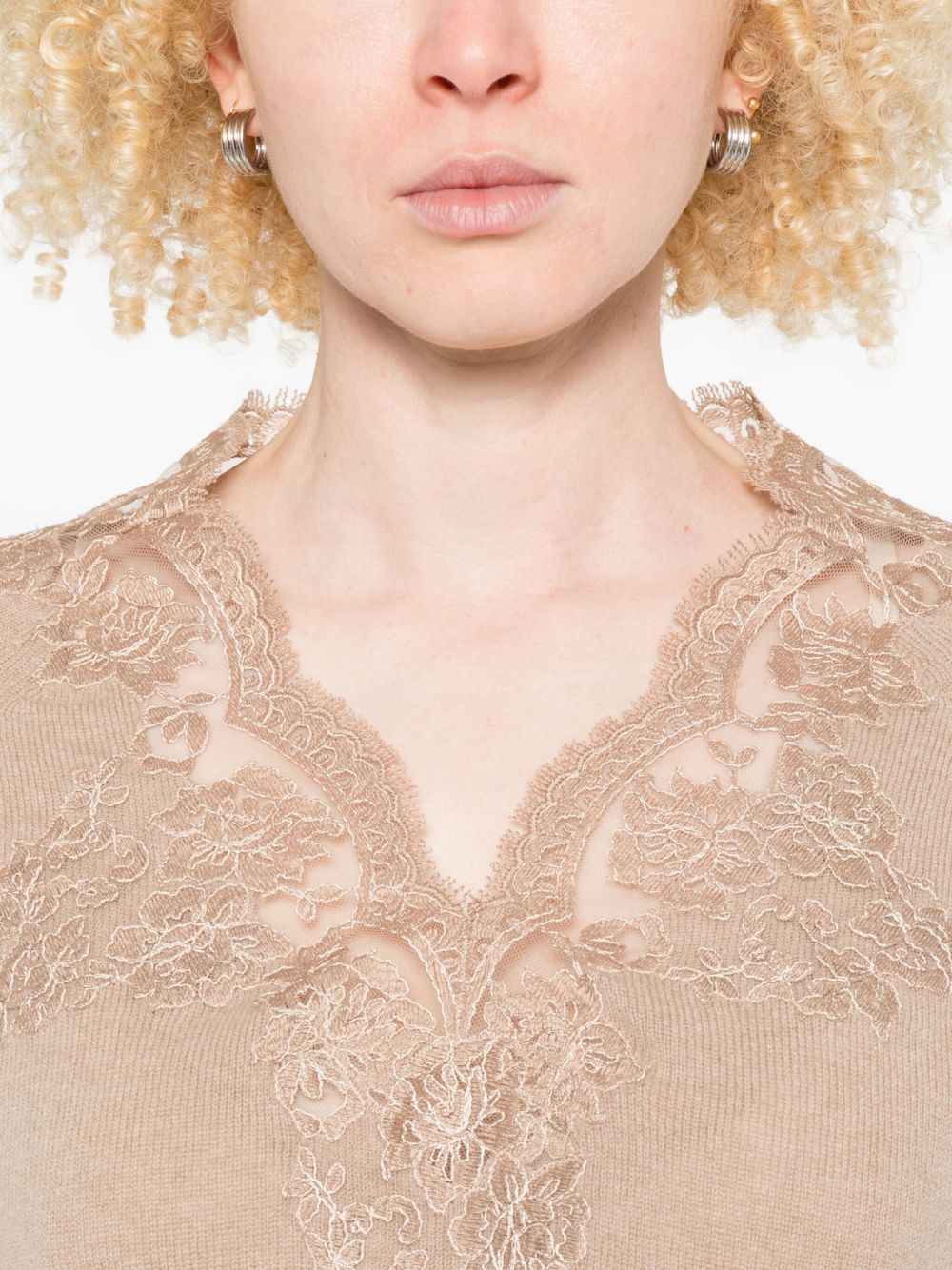 Ermanno Firenze Sweaters - Brown | b0a42ab54d069df2e475391d98e8d10161ee08f4