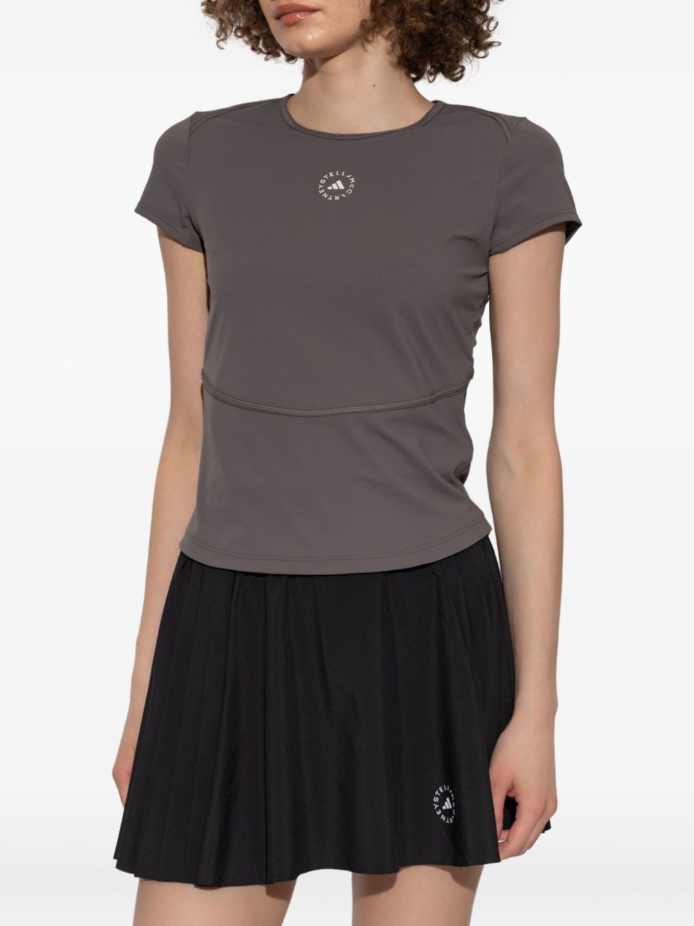 Adidas By Stella Mccartney T-shirts and Polos - Brown | f705f98b8341ebd23b01cce04a9ff466a9920c18