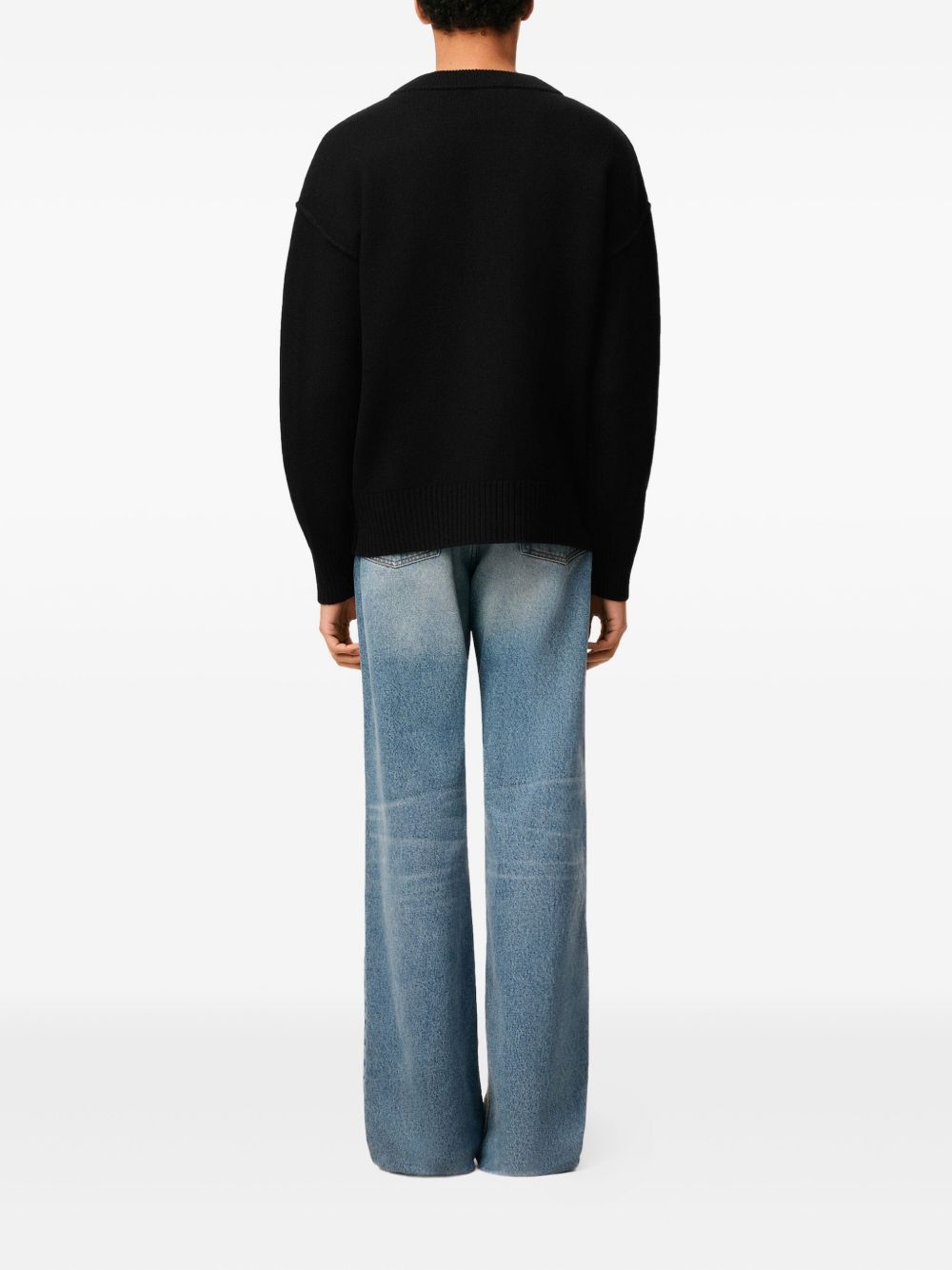 Ami Paris Sweaters - Blacks and greys | bdf30a20c697b52248462ad12fc1770d8ff6f8ed