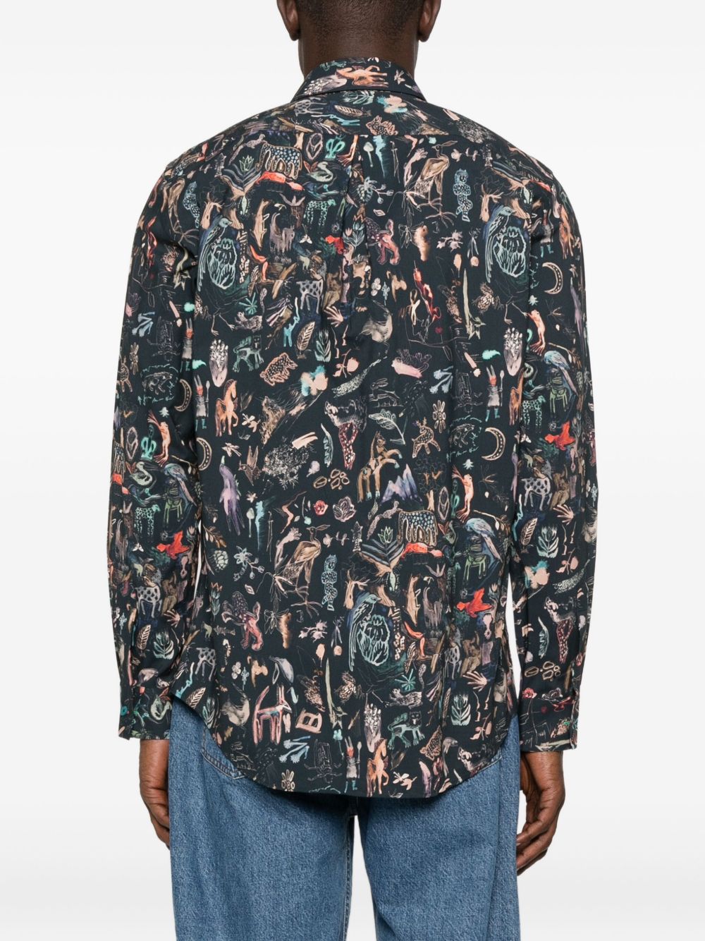 Paul Smith Shirts - Blue and green | 1b6939e9299c9dea8b7bc23b52e32fee6a351688