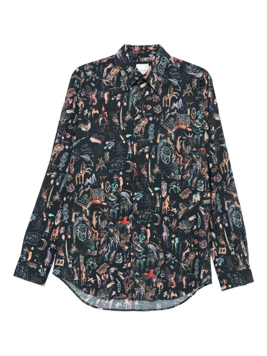 Printed Cotton Shirt