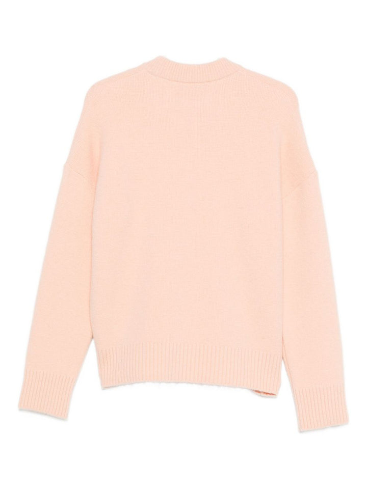 Ami Paris Sweaters - Light and natural | 1dda77398078fefef7e28cadc1513bd23da80636