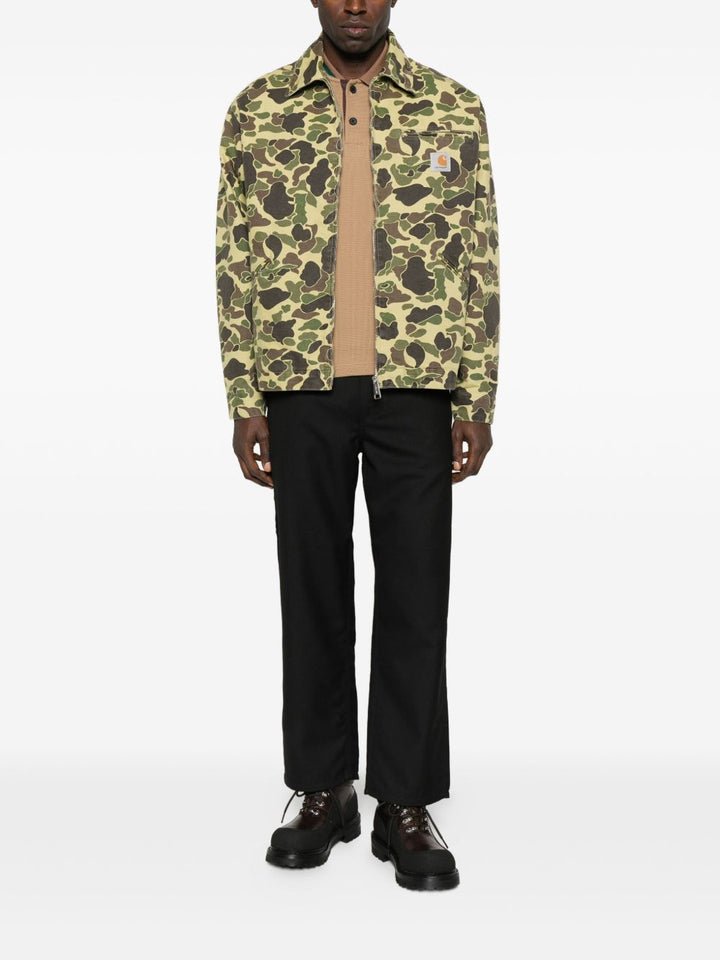 Carhartt Wip Main Jackets - Blue and green | 0637196718b90d771259bbb6087a0eb083c65130