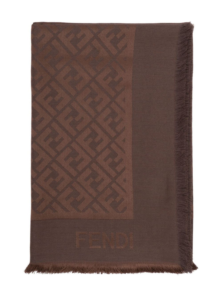 Fendi Scarfs - Brown | 3fe3a3605ef20e7853916f83febdca1438fc3bae