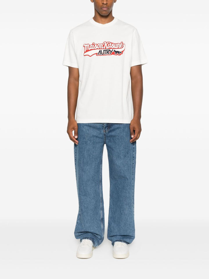 Autry X Maison Kitsune T-shirts and Polos - Light and natural | bd0f82d0b51f82849be03973a37ea38dd5dad932