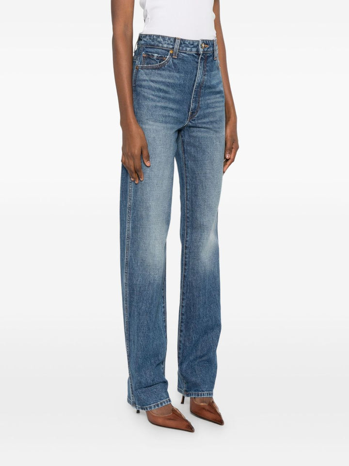 Khaite Jeans - Blue and green | d6cf89efb69ca2a1cccf7ce87e3caeda2f3c61b6