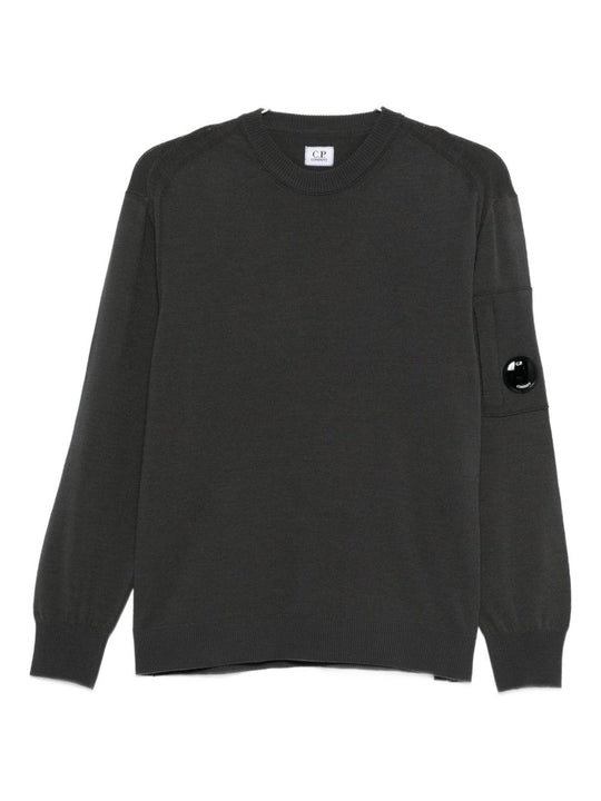 Logo Wool Crewneck Sweater