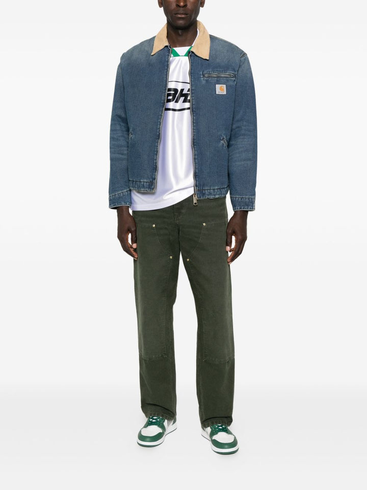 Carhartt Wip Main Trousers - Blue and green | c11e5d102fbdd8dd027df31cc4cd4efa9835cf4d