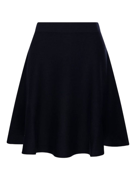 Wool Midi Skirt