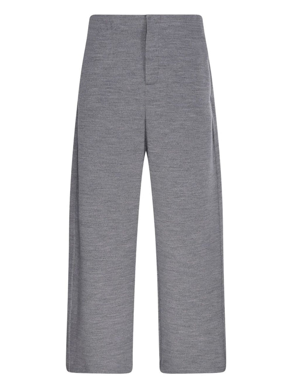 Wool And Cotton Trousers