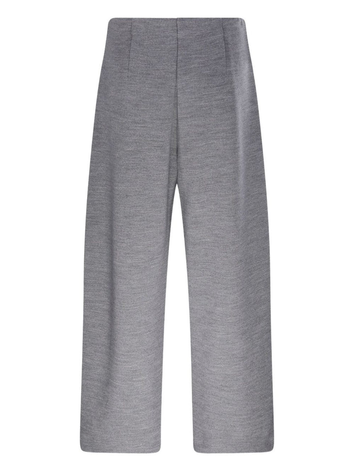 Max Mara Pure Trousers - Blacks and greys | 721a97f9f420183da69d35e17f73d70e9ef64610