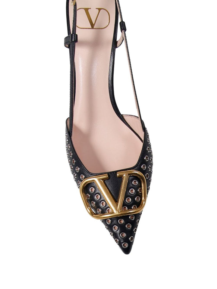Valentino Garavani With Heel - Blacks and greys | 695001d81815b7b7875a6857ff17d76ea5bd0b7b