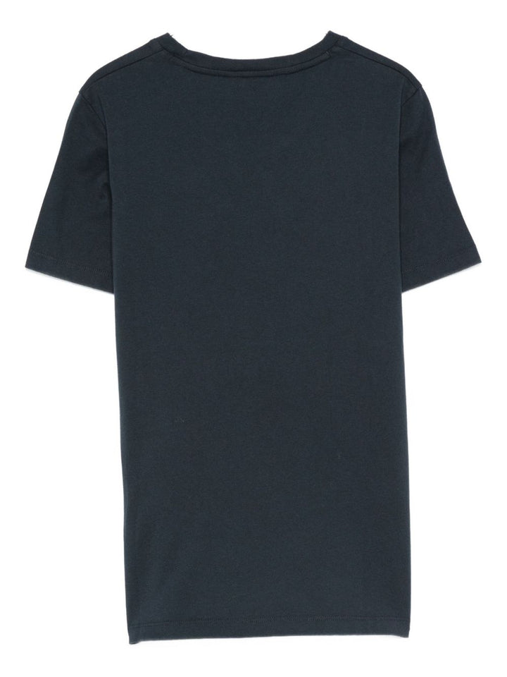 Maison Kitsune' T-shirts and Polos - Blue and green | 6e05fa1371fc6021238eb51f77b668ec42b669fe