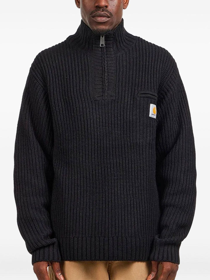 Carhartt Wip Main Sweaters - Blacks and greys | 5e88500cf71d49efa8e85984fcb2070be7518b30