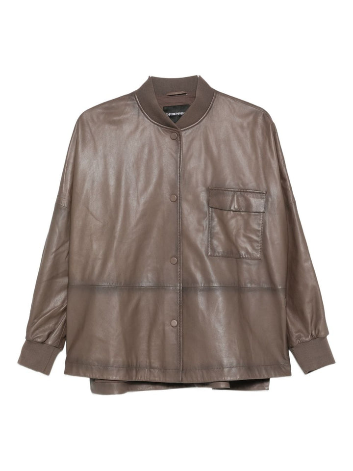 Emporio Armani Jackets - Brown | ad37020dbd621a9c658d766044600d9552bd25dc