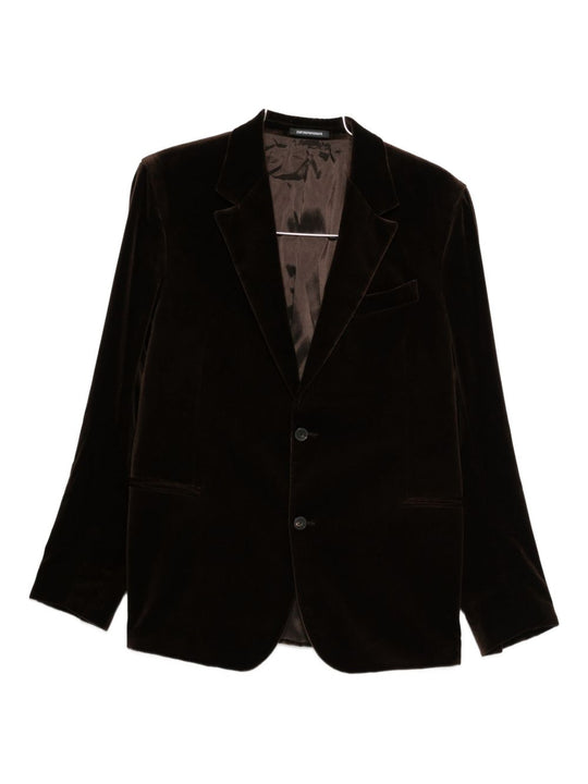 Cotton Single-Breasted Jacket