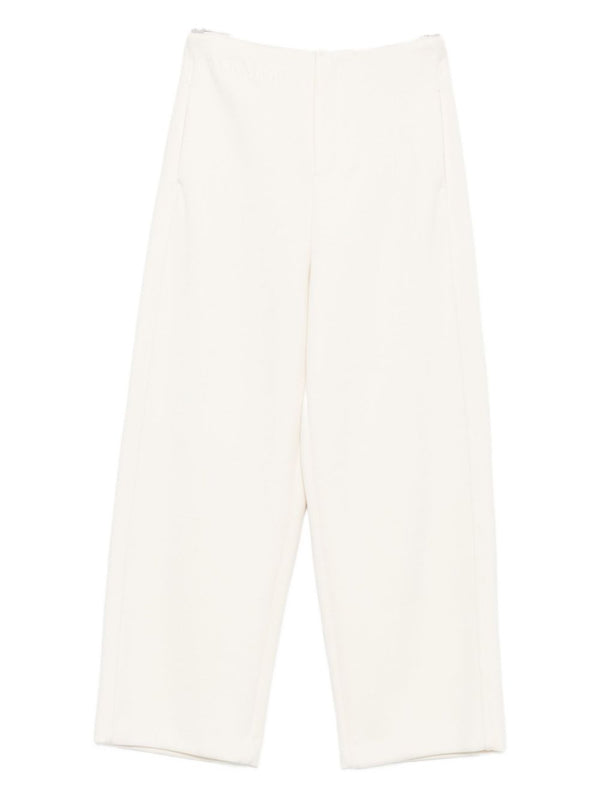 Wool And Cotton Trousers