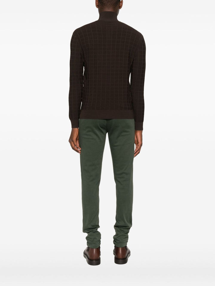 Emporio Armani Sweaters - Brown | 024e87fe2ba958bca0b87efed91feaa87f229d39