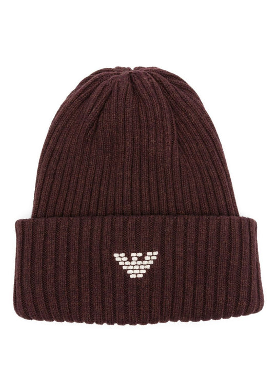 Logo Wool Blend Beanie