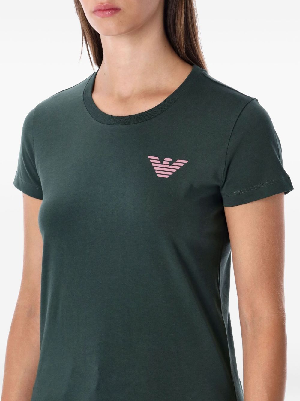 Emporio Armani T-shirts and Polos - Blue and green | 85cda09c48ec067702a894ed6136835c4586f6f6
