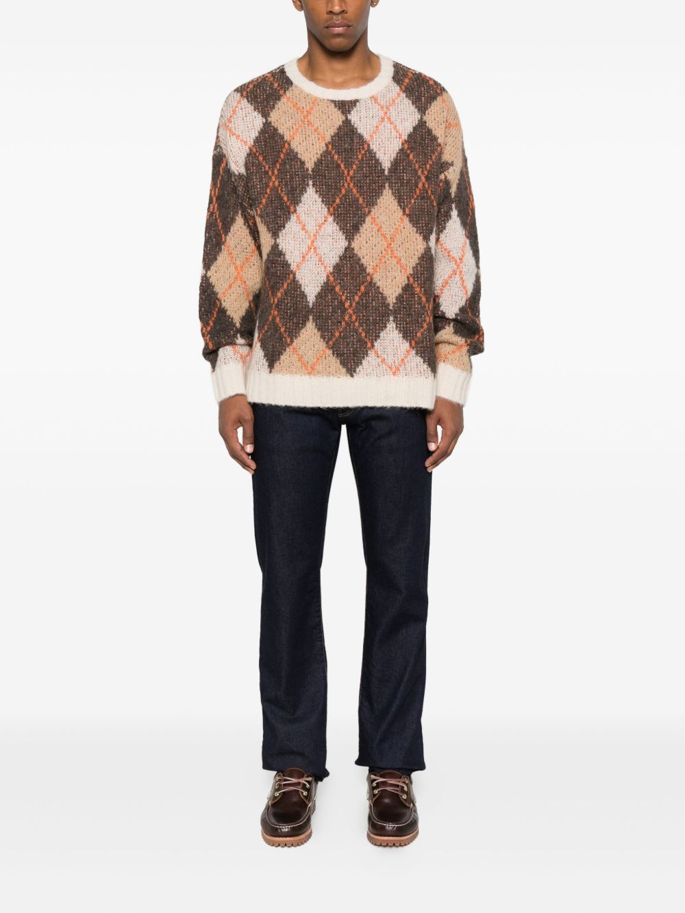 Emporio Armani Sweaters - Brown | 336c0fda3f2f57818d4d2fda58582fd22485fbea