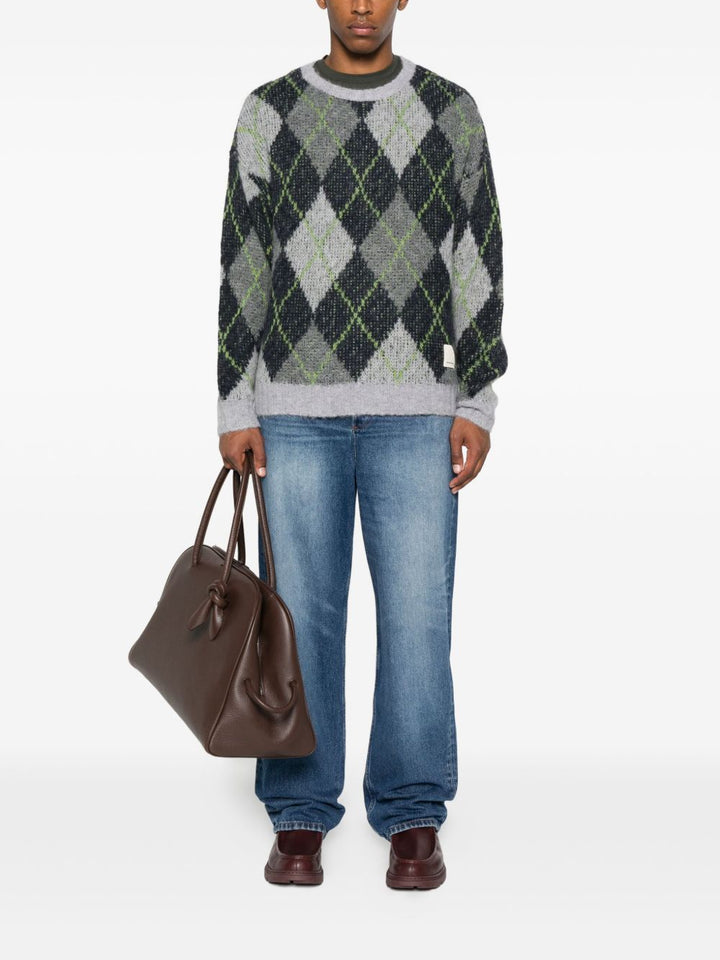 Emporio Armani Sweaters - Blue and green | 67b817c583b4fc30e5b9955b81d1f63a204573f3