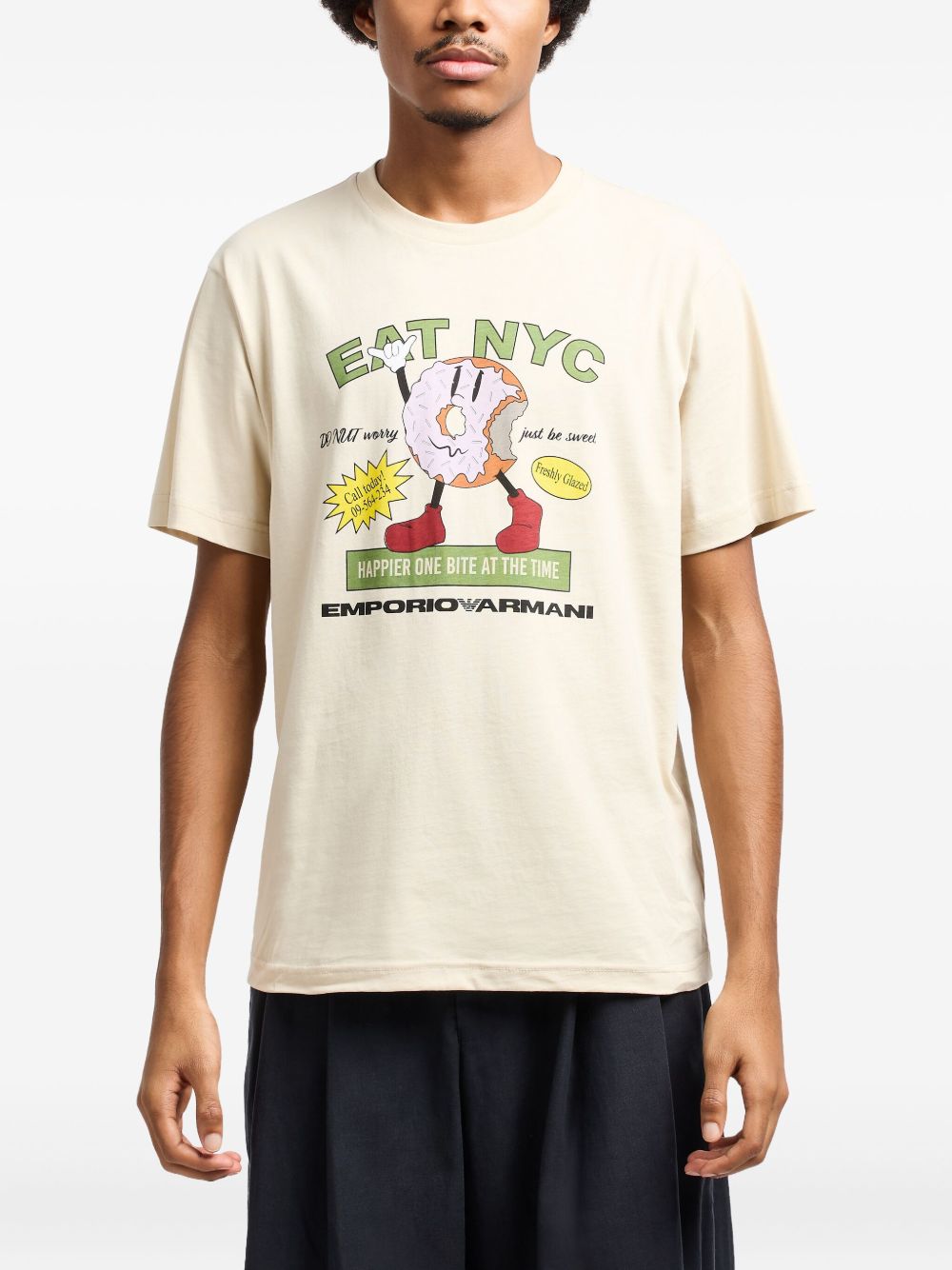 Emporio Armani T-shirts and Polos - Light and natural | 150bf689e4c3d3570544988c5f00a61030643640