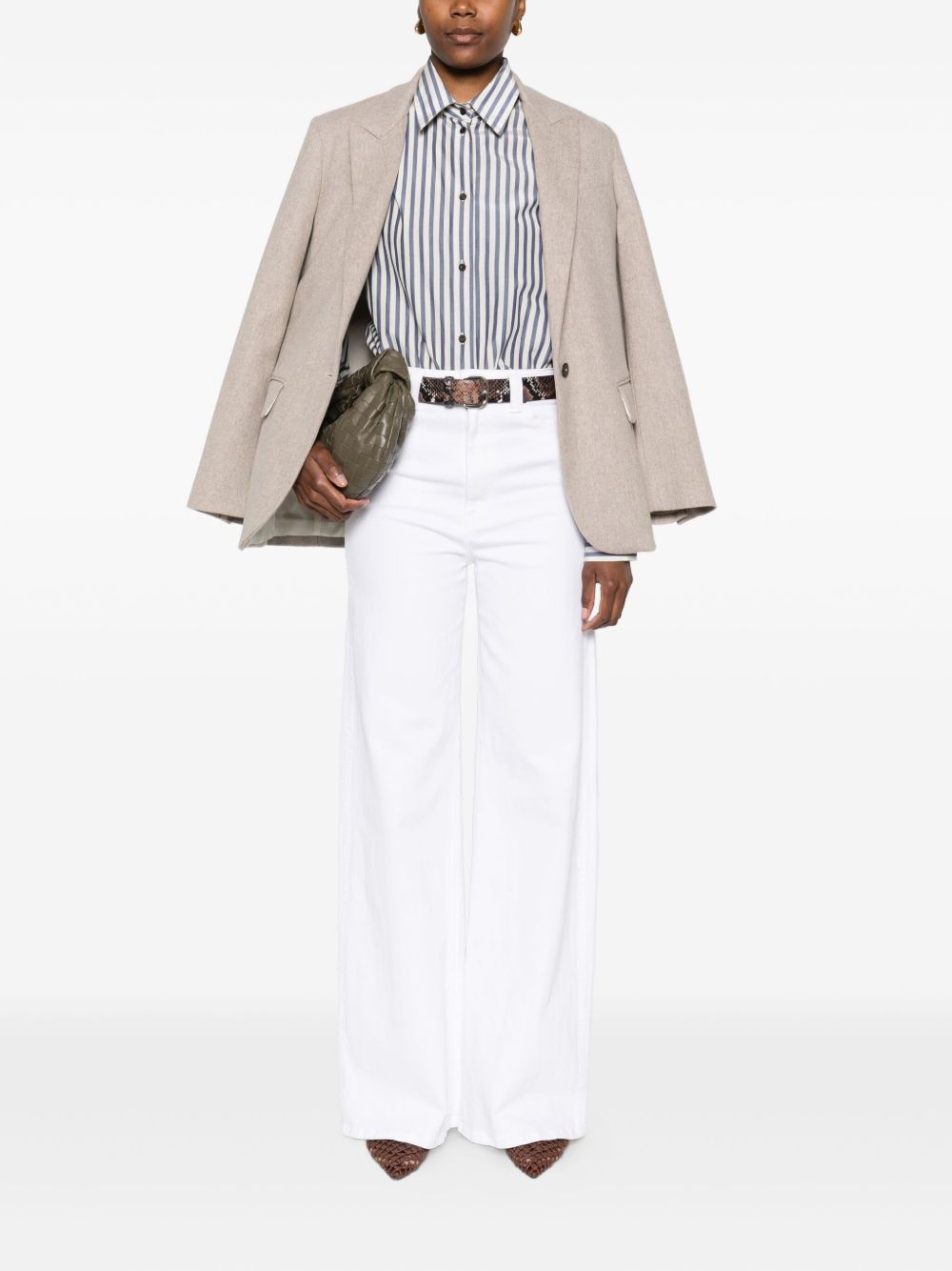 Forte Forte Shirts - Blue and green | 67d80f54b16004ac9b083d48b3733c79d113f109