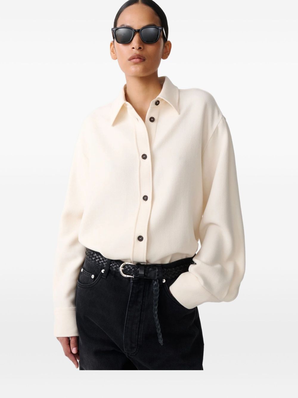 Studio Nicholson Shirts - Light and natural | a06358bc587a058fe6e6cb5c4e3d7aa5609836c6