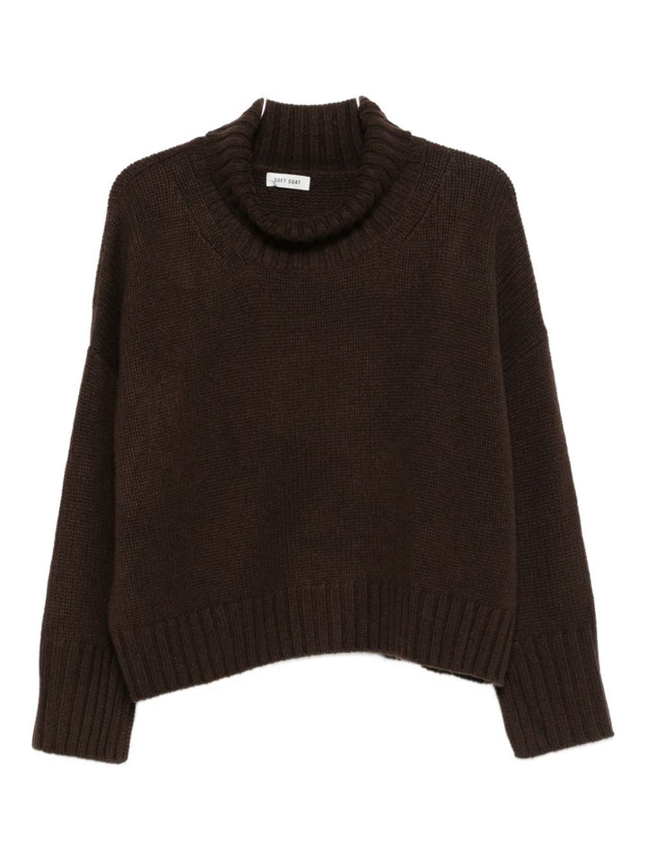 Soft Goat Sweaters - Brown | b7e7333564b3ed7439fe42c6209ebd2d701f07a4