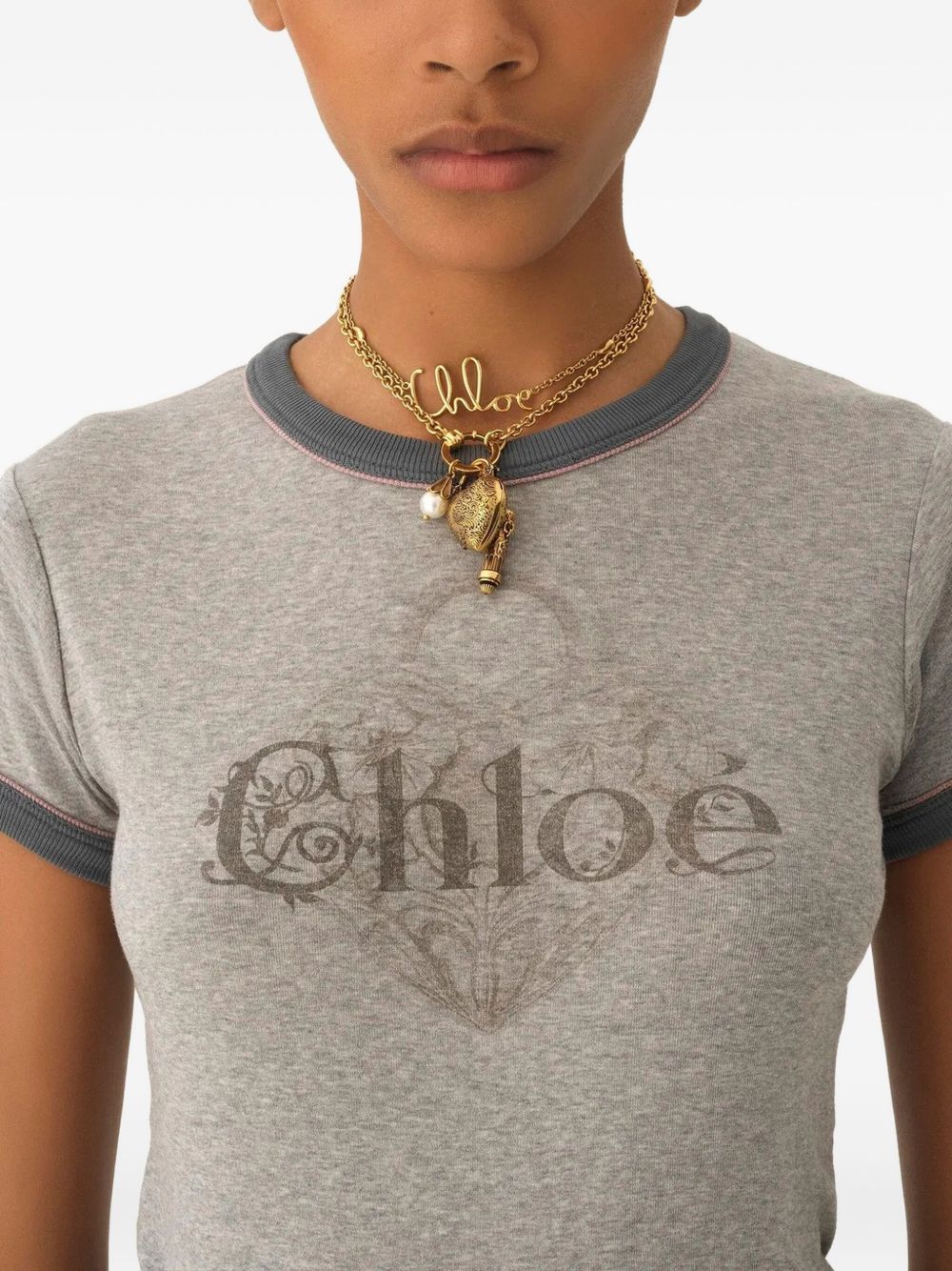 Chloè T-shirts and Polos - Blacks and greys | 05ed0fbcf541f430f8e5b9085662104485704d13
