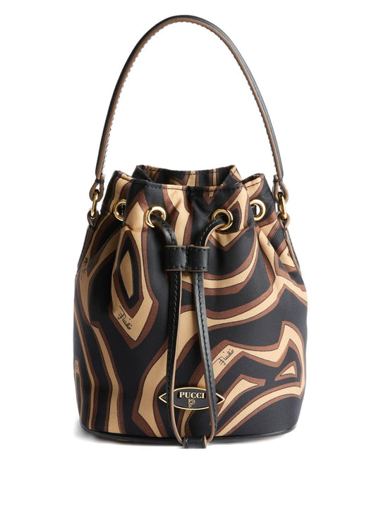 Printed Bucket Bag